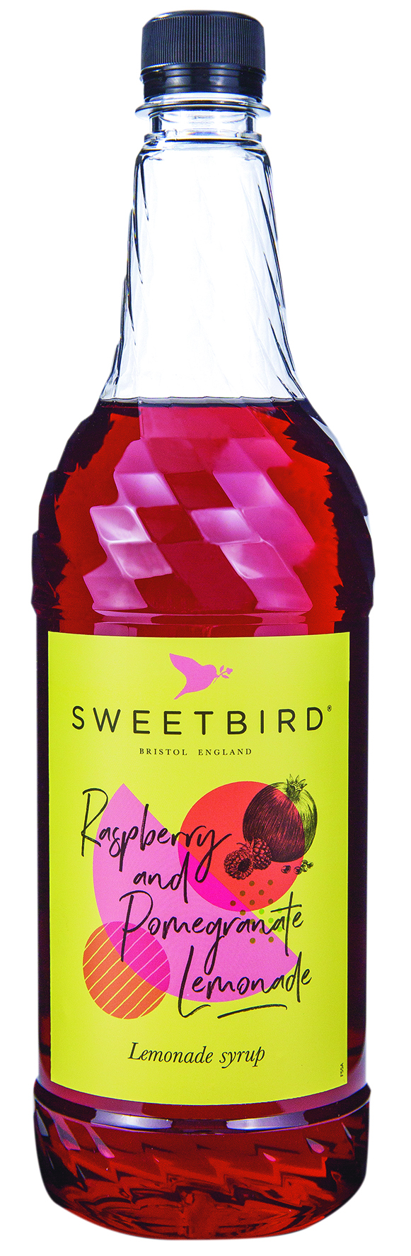 Raspberry & Pomegranate Lemonade Syrup 1L