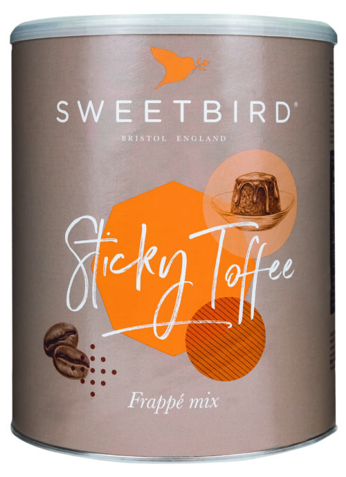 Sweetbird Sticky Toffee Frappe 2 Kg Tin